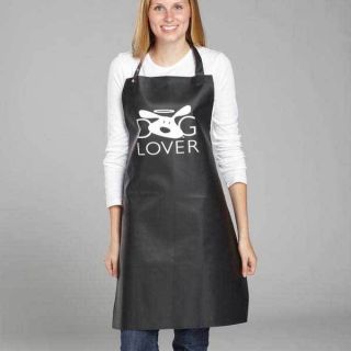 Dog is Good Life is Good Dog Pet Grooming Apron BLACK Stain & Water 