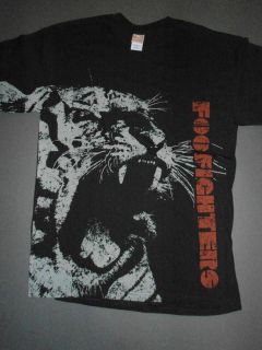 FOO FIGHTERS Tiger Lion T Shirt **NEW music band concert tour