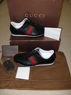 Gucci Women Guccissima Sneaker Shoes Size 35.5 NIB $435