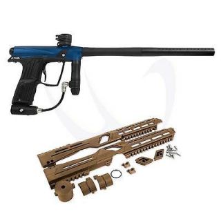  Etha Paintball Gun   Blue w/ EMC Rail Mouthing Kit Earth 12104