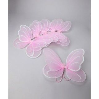 Pink Fairy Butterfly Wings Costume Dress Up Party Packages for Girls 