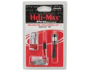 Heli Max NOVUS FP Brushless Conversion Kit [HMXG8016]  RC Helicopters 