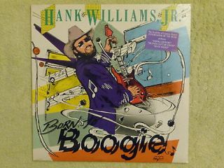HANK WILLIAMS JR Born To Boogie LP Warner Bros 1987 STILL SEALED 