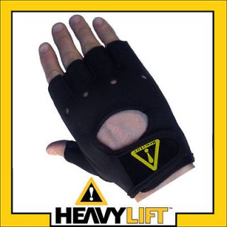 HeavyLift NEOPRENE Weight Lifting Exercise Gloves S/M