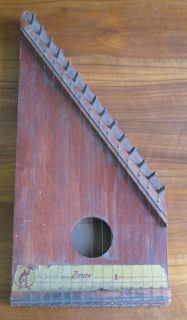   Third Man Junior Zither String Instrument by the Harbert Company, NY