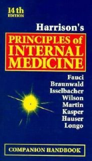 Harrisons Principles of Internal Medicine Companion Handbook 1998 