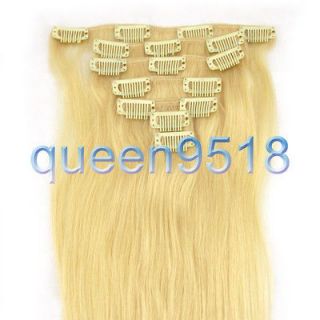 human hair extensions blonde in Womens Hair Extensions