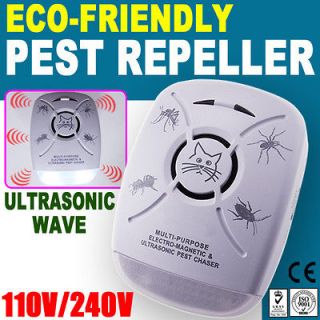   magnetic Ultrasonic Anti Mosquito Cockroach Killer Repeller Repellent