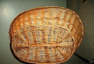 OLD OVAL BASKET WITH HANDLE
