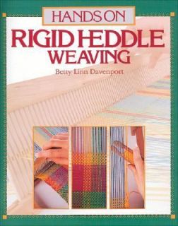 Hands on Rigid Heddle Weaving by Betty L. Davenport 1987, Paperback 