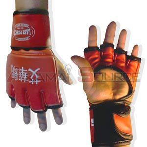 RED 4OZ L MMA Boxing Gloves Heavy Bag Training Sparring UFC Type 