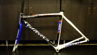 New Willier MORTIROLO Carbon Frame set with fork Team LAMPRE Size 50