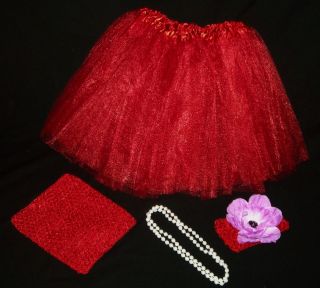   Tutu & Crochet Headband & Top Set Photography Costume poser photo Prop