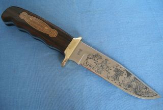 BUCK BICENTENNIAL 1976 COMMEMORATIVE FIXED BLADE KNIFE