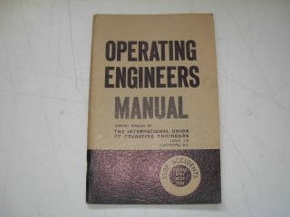 International Operating Engineers Manual 115 , 1965