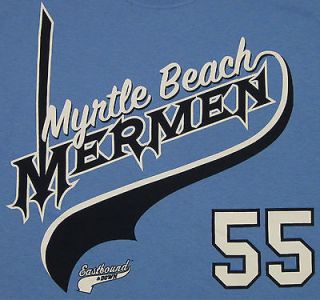 HBO EASTBOUND AND DOWN Myrtle Beach Mermen T shirt Kenny Powers 55 M,L 