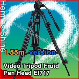 Video Tripod Fluid Pan Head EI717 717 1.55m 5ft version