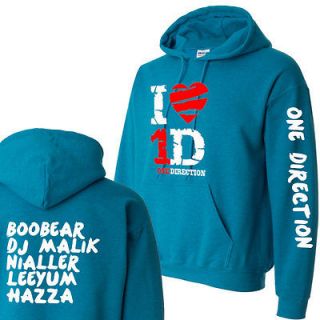 LOVE ONE DIRECTION hoodie sweater sweatshirt 3 side nickname S XL 