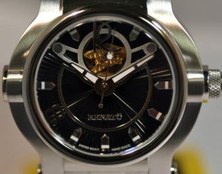 New Mens Renato Beast Swiss Automatic Movement Black Dial Watch