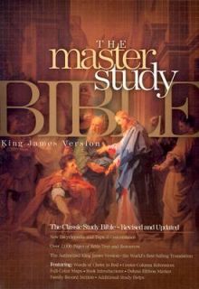 KJV Master Study Bible by Holman Bible Staff 2001, Hardcover
