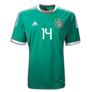 Adidas Mexico 11/12 Chicharito Home Soccer Jersey