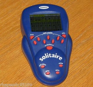 2000 Radica Pocket Solitaire electronic handheld travel game