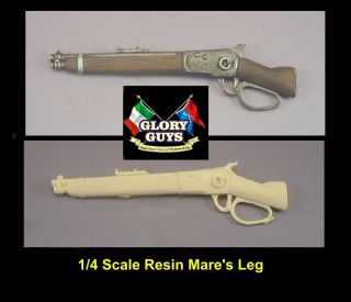 Scale Mares Leg Rifle Resin Kit Glory Guys McQueen Wanted Dead Or 