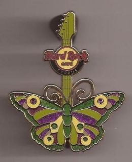 HARD ROCK CAFE 2012 CYPRUS NICOSIA AMAZING BUTTERFLY PIN LIMITED 