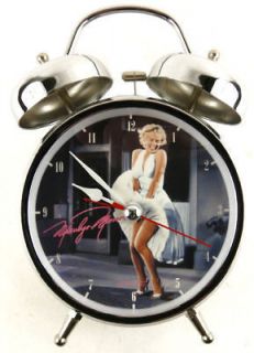 Marilyn Monroe White Dress 4 Alarm Clock Icon