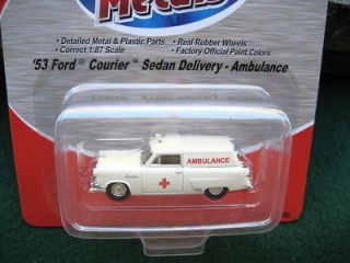 Mini Metals (187)HO   1953 Ford Courier Sedan Delivery Ambulance SALE 
