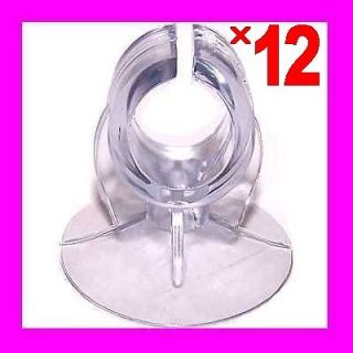 12 Pack Suction Cup Holders Welcome Candle Lamp Hanging Window Light 