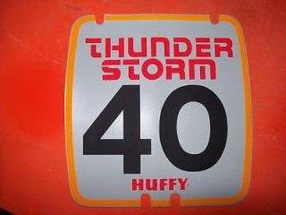 ThunderStorm 40 Huffy bike bicycle sticker NEW vintage