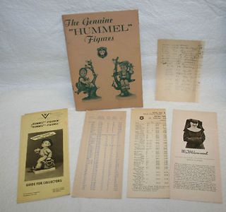 Genuine Hummel Figure Book Plus Price Guides