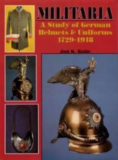 Militaria German Helmets Uniforms book WWI WW1 Steel