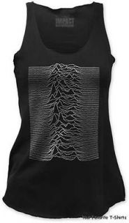 Joy Division Unknown Pleasures Officially Licensed Junior Tank Top 