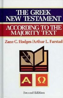 The Greek New Testament According to the Majority Text 1982, Hardcover 
