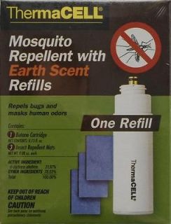   CELL EARTH SCENT REFILL FOR ANY THERMACELL MOSQUITO REPELLENT ITEM