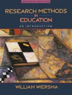Research Methods in Education : An Intro