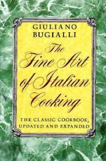 Fine Art of Italian Cooking by Giuliano Bugialli 1990, Hardcover 