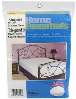 Newly listed NEW HOME ESSENTIALS MATTRESS COVER KING WHITE