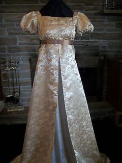 Custom Made Regency Jane Austen empire waist ball gown sash and panel 