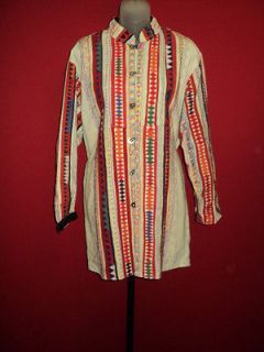 PETERMAN Rare Vintage Ethnic East Indian Embroidered Jacket Bell 