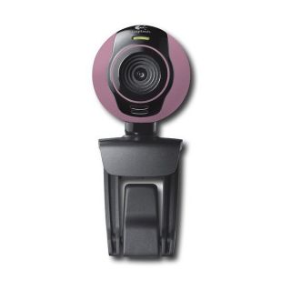 Logitech Webcam C250 Pink 1.3 MP w/ Built in Microphone for XP Vista 7