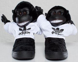 Adidas Jeremy Scott JS Gorilla Black/White V24424 Originals Men Girl 