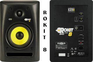 krk rokit8 2 active studio monitor $ 30 instant coupon