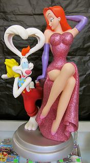ROGER & JESSICA RABBIT Figurines RARE COLLECTIBLE! Walt Disney PERFECT 