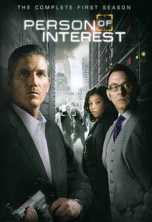 Person of Interest The Complete First Season DVD, 2012, 6 Disc Set 