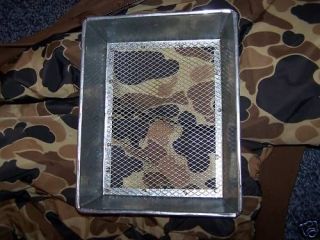 Dirt sifter, traps trapping, coyote, fox bobcat