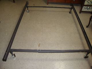 Adjustable Metal Bed Frame Roller Twin or full