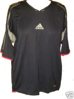 BRAND NEW ADIDAS MENS CLIMA COOL TEE NAVY GREY S   L